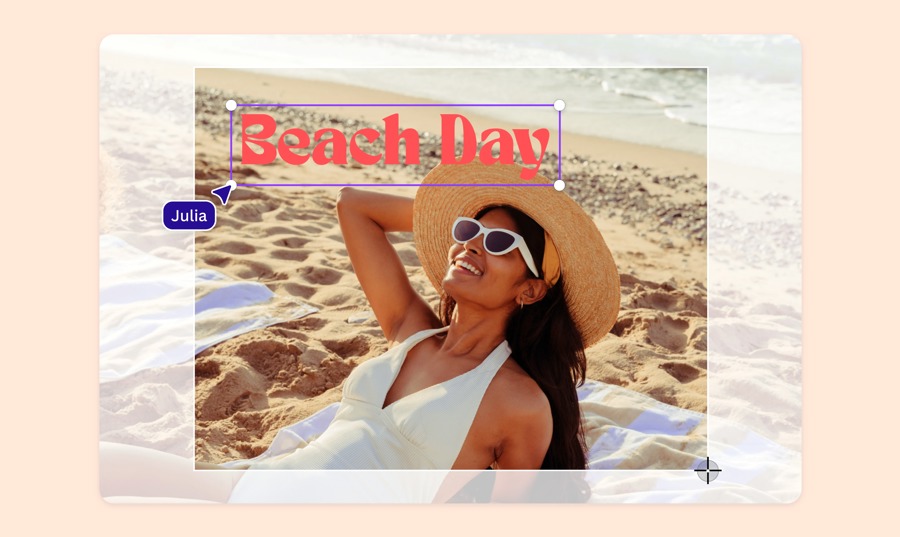 Minh họa thao tác crop và căn khung ảnh