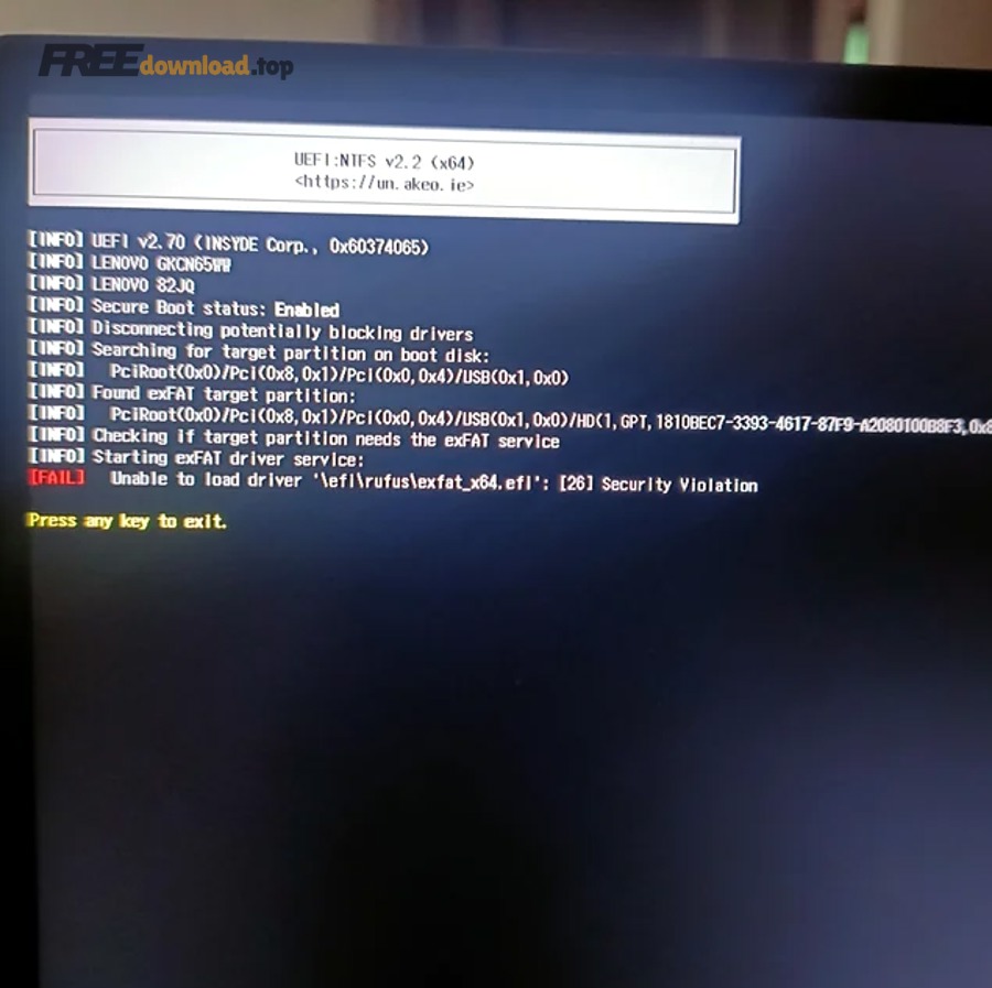 Khắc phục lỗi cài driver bị chặn chữ ký số (Unsigned/Signed) 6 trying to install win 11 using bootable usb but getting v0 0m2ng4qaldqd1