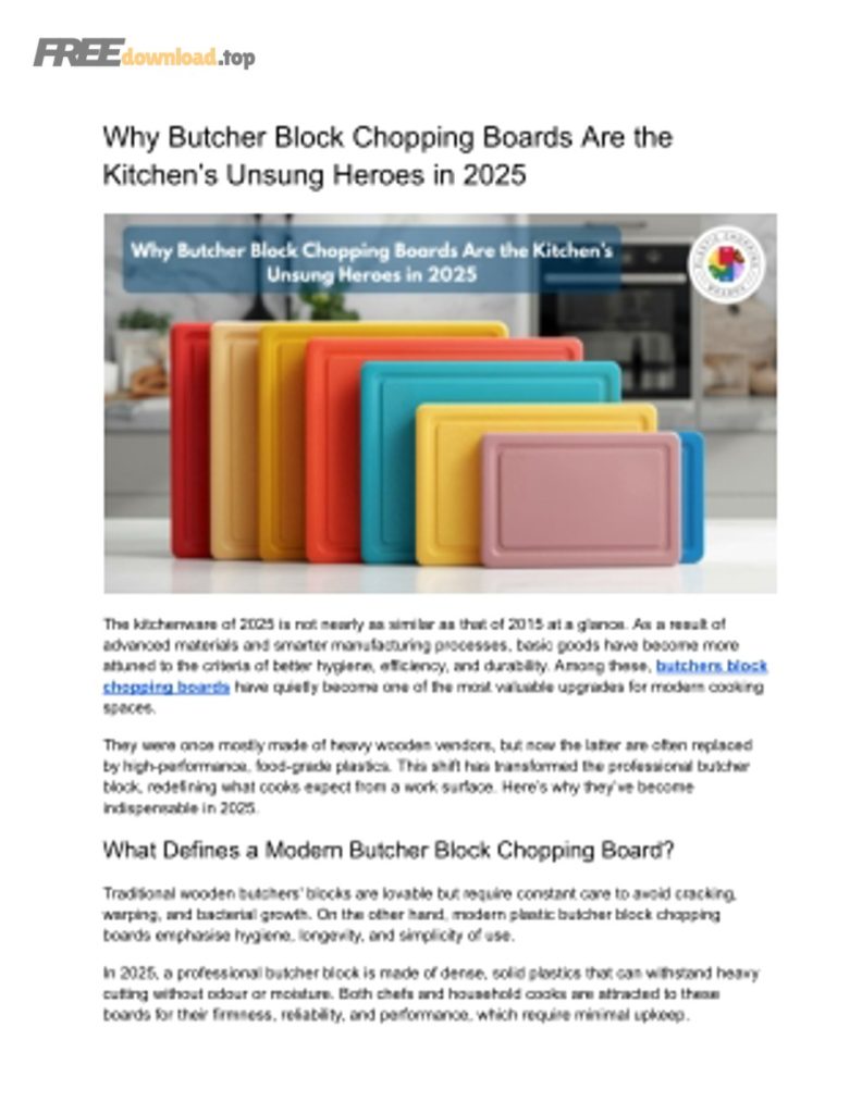 why butcher block chopping boards are the kitchen dt