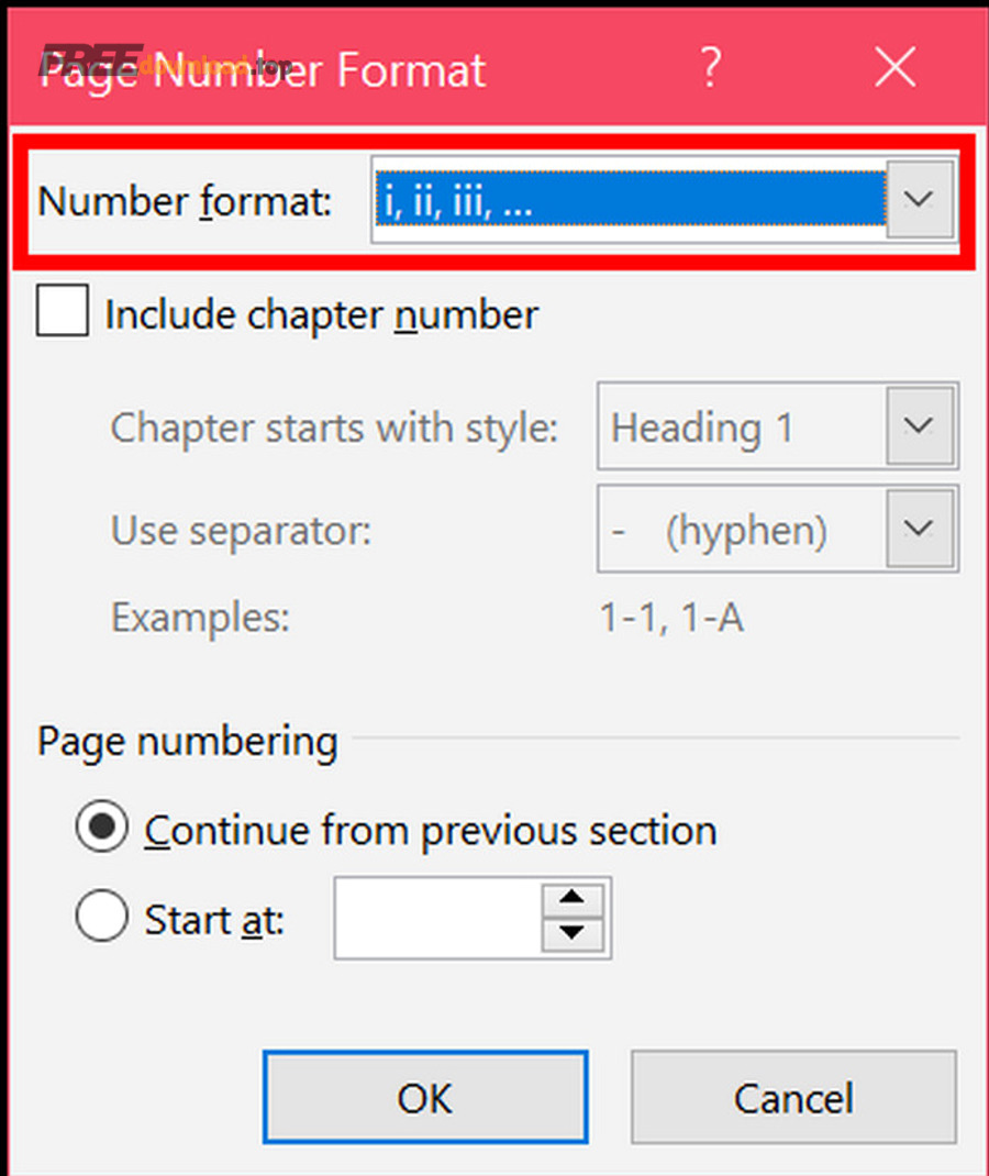 Hướng dẫn đánh số trang trong Word cho dân văn phòng: có/không 10 word page number roman