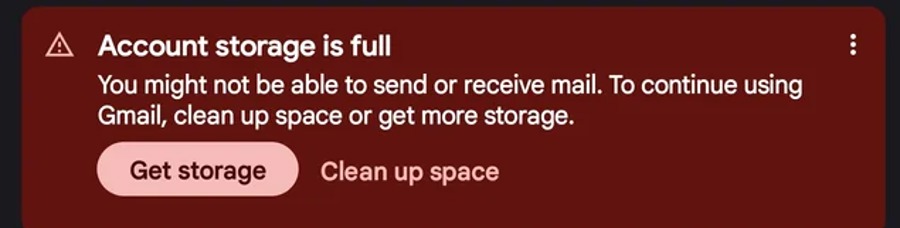 i have continuously cleaned out spam and trash mail as well v0